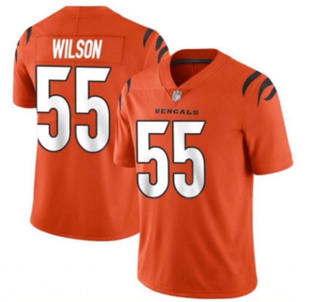 Nike Men & Women & Youth Bengals 55 Logan Wilson Orange Vapor Untouchable Limited Jersey,We sell and wholesale Nike Men & Women & Youth Bengals 55 Logan Wilson Orange Vapor Untouchable Limited Jersey on line form chian!